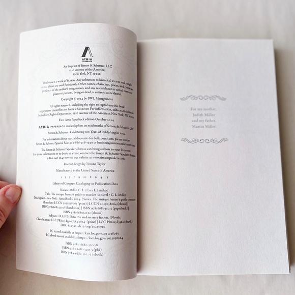 The Antique Hunter's Guide to Murder by C.L. Miller Paperback Book - Picture 4 of 4